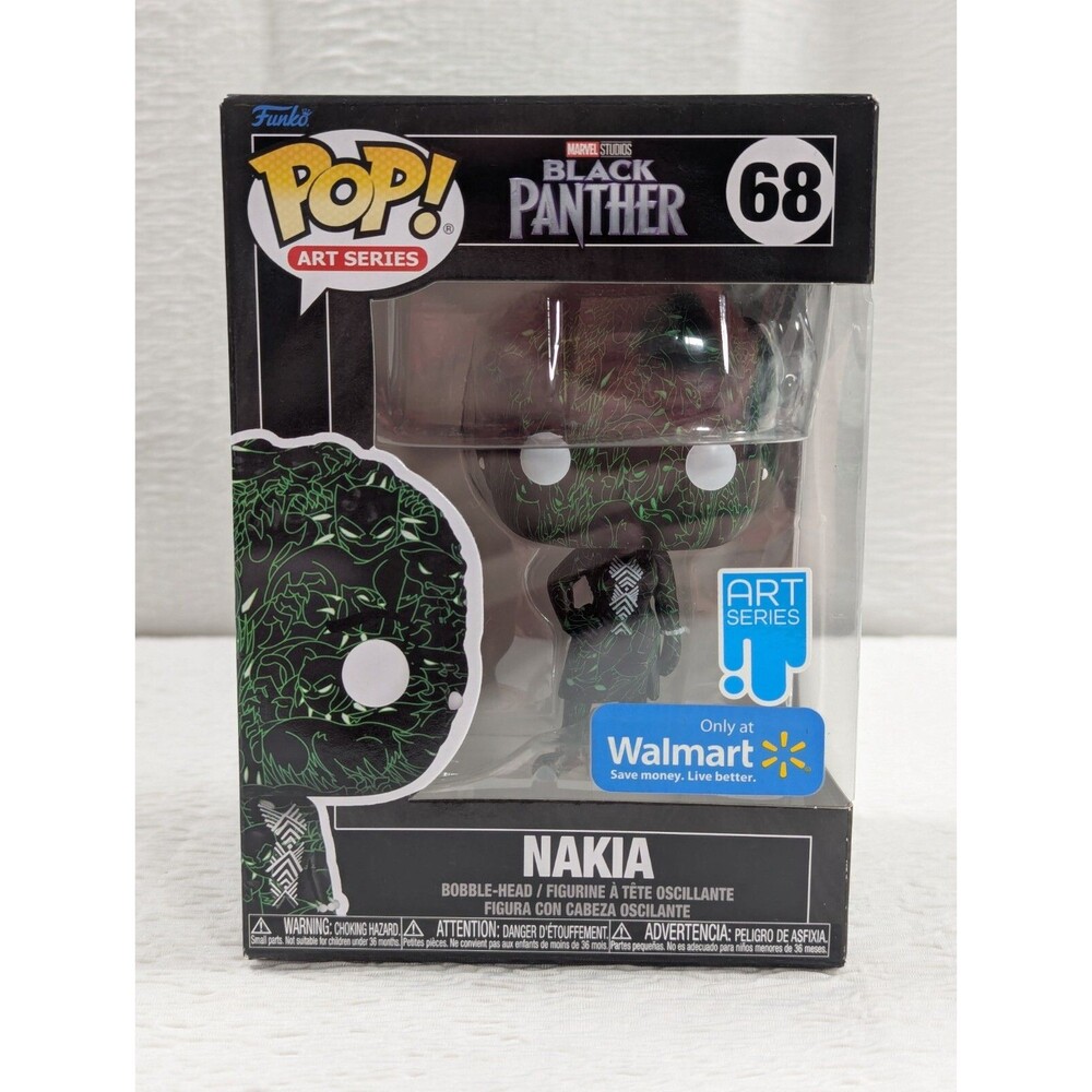 Funko Pop! - Art Series - NAKIA - Black Panther - Walmart Exclusive #68